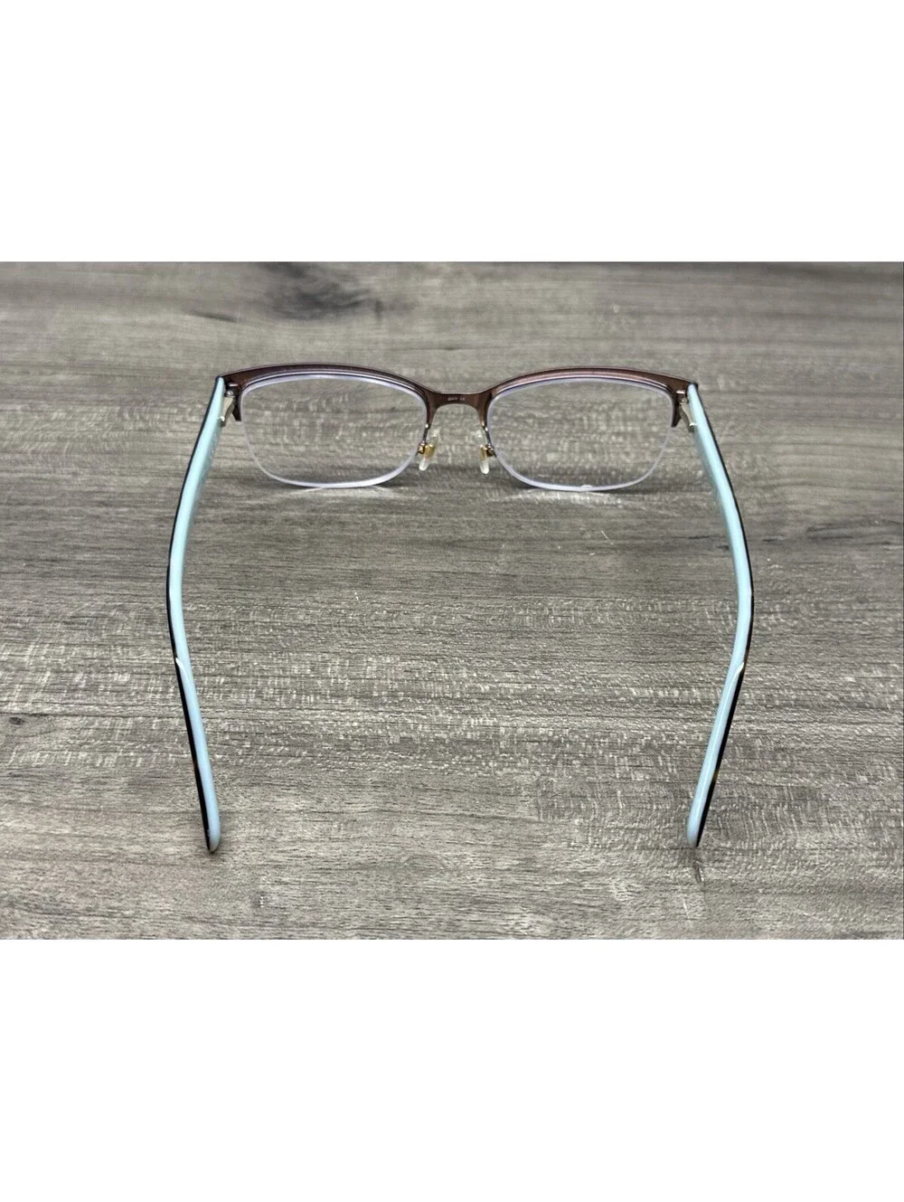KATE SPADE Marjorie 09Q Brown Gold Womens Semi Cat Eye Eyeglasses 52[]17-140